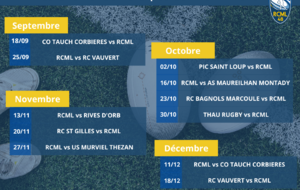 Le calendrier 2022-2023